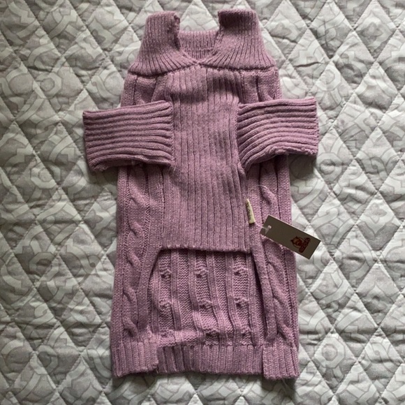 Stinky-G -  Purple Doggie/Puppy Sweater - Picture 2 of 7